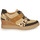 Sko Dame Lave sneakers Mam'Zelle PERRY Beige / Sort / Leopard
