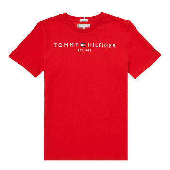 textil Børn T-shirts m. korte ærmer Tommy Hilfiger SELINERA Rød