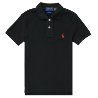 textil Dreng Polo-t-shirts m. korte ærmer Polo Ralph Lauren HOULIA Sort