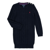textil Pige Korte kjoler Polo Ralph Lauren RURBE Marineblå