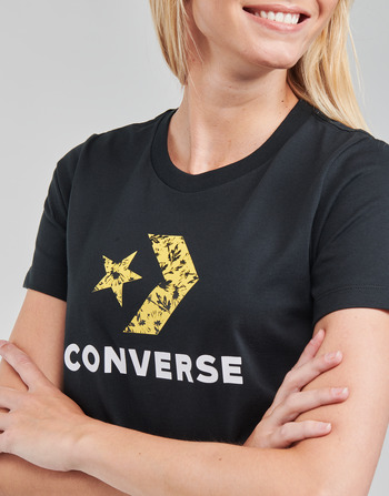 Converse STAR CHEVRON HYBRID FLOWER INFILL CLASSIC TEE Sort
