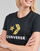 textil Dame T-shirts m. korte ærmer Converse STAR CHEVRON HYBRID FLOWER INFILL CLASSIC TEE Sort