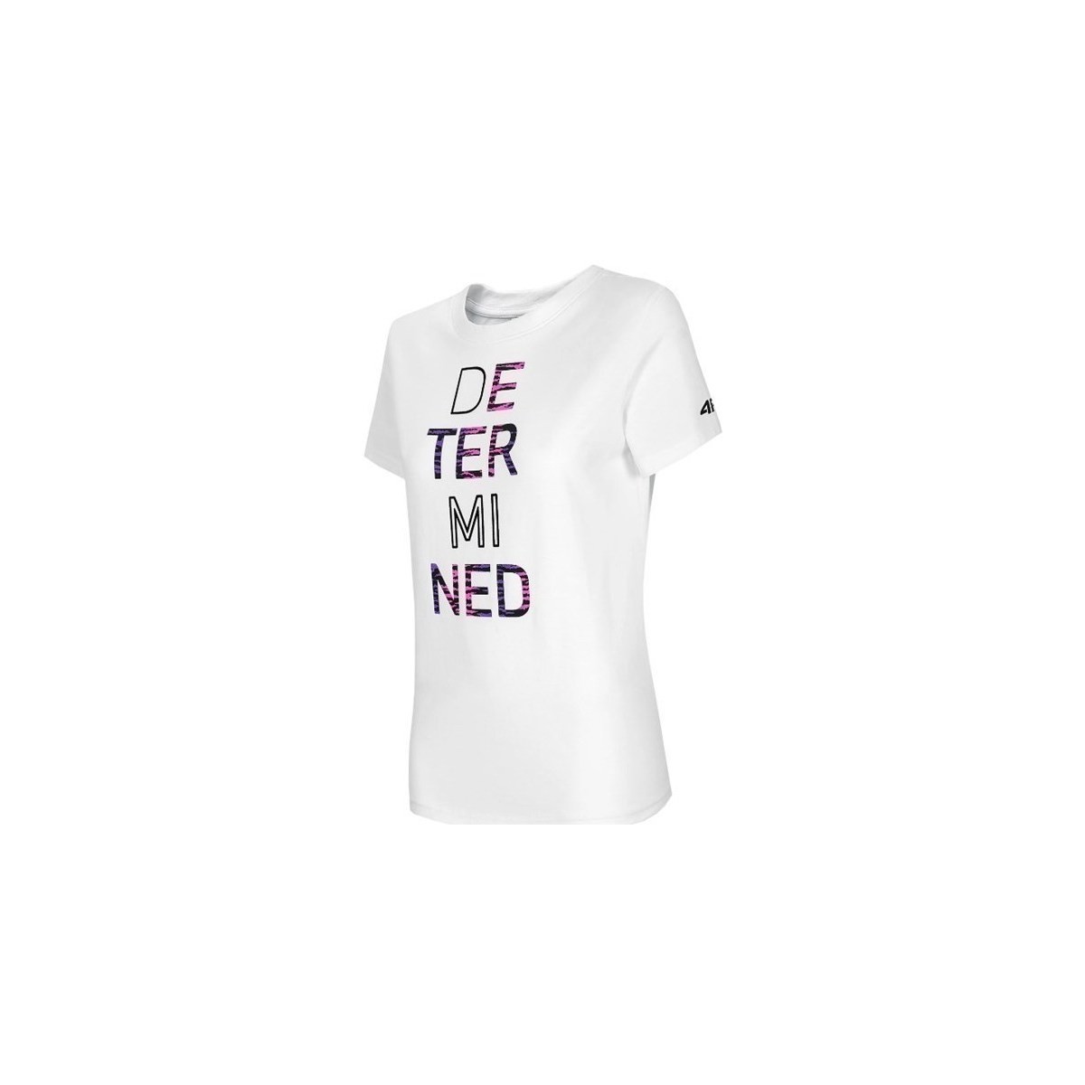 textil Dame T-shirts m. korte ærmer 4F TSD018 Hvid