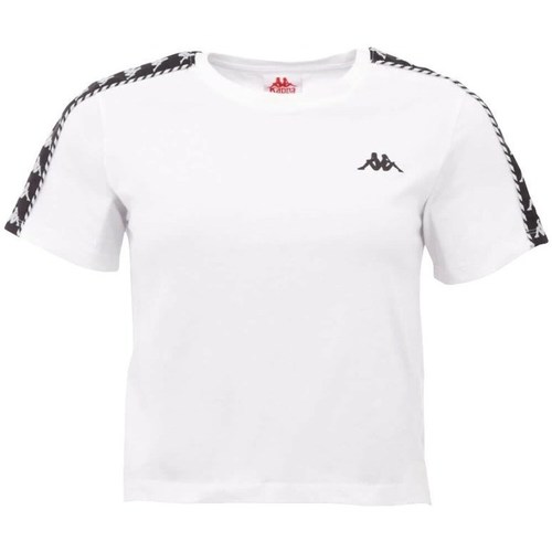 Kappa Inula Tshirt Hvid - textil T-shirts korte ærmer 385,00 Kr