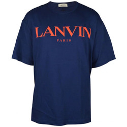 textil Herre T-shirts & poloer Lanvin  Blå