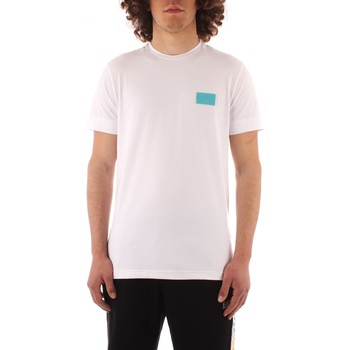 textil Herre T-shirts m. korte ærmer Emporio Armani EA7 3KPT50 Hvid