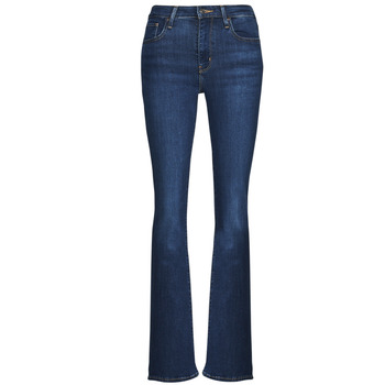 textil Dame Bootcut jeans Levi's 726 HIGH RISE BOOTCUT Blå
