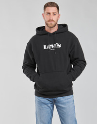 textil Herre Sweatshirts Levi's T2 RELAXED GRAPHIC PO Sort
