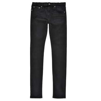 textil Dreng Jeans - skinny Teddy Smith FLASH SKINNY Sort