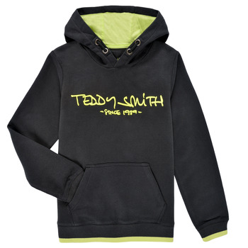 textil Dreng Sweatshirts Teddy Smith SICLASS HOODY Sort