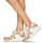 Sko Dame Lave sneakers MICHAEL Michael Kors LIV Kamel / Hvid