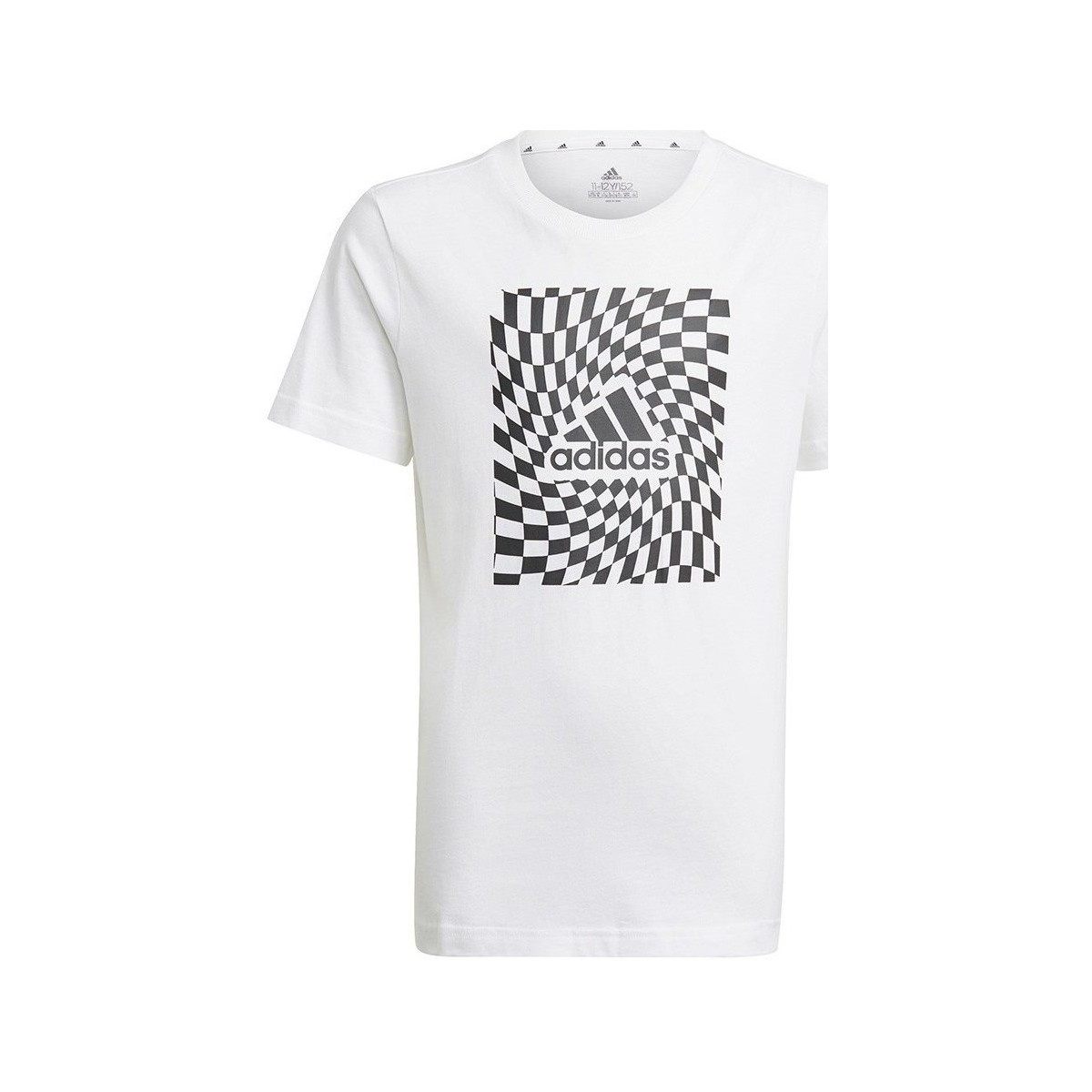 textil Dreng T-shirts m. korte ærmer adidas Originals Graphic Tshirt 1 Hvid