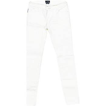 textil Dame Bukser Armani jeans C5J06-5X-10 Hvid