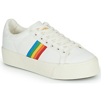 Sko Dame Lave sneakers Gola ORCHID PLATFORM RAINBOW Hvid / Flerfarvet