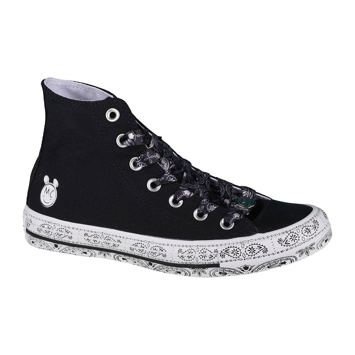 Sko Dame Lave sneakers Converse X Miley Cyrus Chuck Taylor Hi All Star Sort