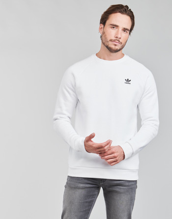 textil Herre Sweatshirts adidas Originals ESSENTIAL CREW Hvid
