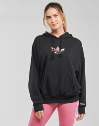 textil Dame Sweatshirts adidas Originals HOODIE Sort