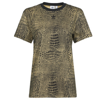 textil Dame T-shirts m. korte ærmer adidas Originals TEE Sort / Brun