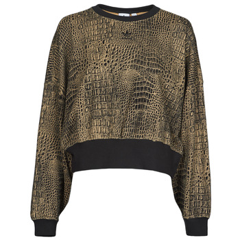 textil Dame Sweatshirts adidas Originals SWEATER Sort