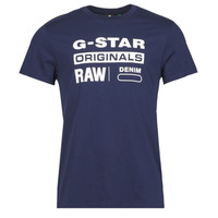 textil Herre T-shirts m. korte ærmer G-Star Raw GRAPHIC 8 R T SS Blå