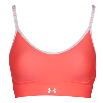 textil Dame Sports-BH Under Armour INFINITY COVERED LOW Hvid