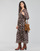 textil Dame Lange kjoler Betty London PILOMENE Sort