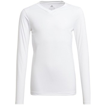 textil Dreng T-shirts m. korte ærmer adidas Originals JR Team Base Tee Hvid