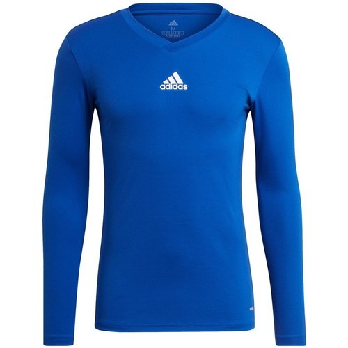 textil Herre T-shirts m. korte ærmer adidas Originals Team Base Blå