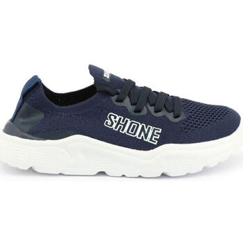Sko Herre Sneakers Shone - 155-001 Blå