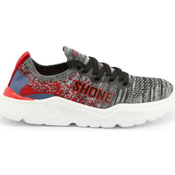 Sko Herre Sneakers Shone 155-001 Grey/Multi Grå