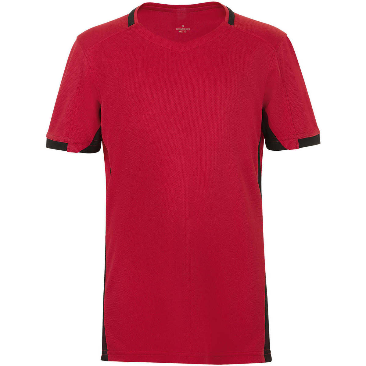 textil Børn T-shirts m. korte ærmer Sols CLASSICO KIDS Rojo Negro Rød