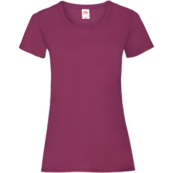 textil Dame T-shirts m. korte ærmer Fruit Of The Loom 61372 Flerfarvet