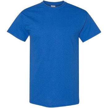 textil Herre T-shirts m. korte ærmer Gildan 5000 Blå