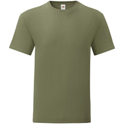 textil Herre T-shirts m. korte ærmer Fruit Of The Loom 61430 Classic Olive Green