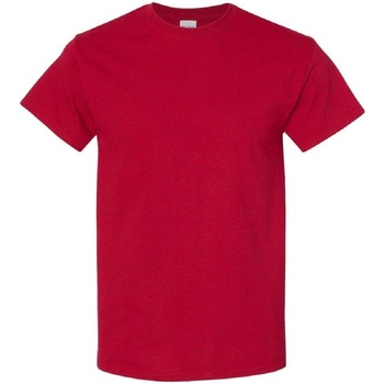 textil Herre T-shirts m. korte ærmer Gildan 5000 Rød