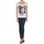 textil Dame T-shirts m. korte ærmer Eleven Paris KALIFA W Hvid