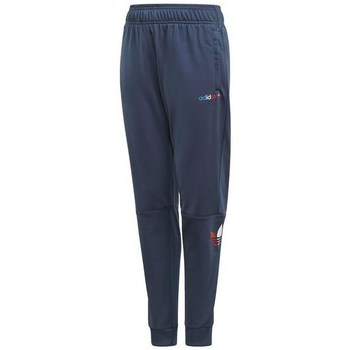 textil Dreng Bukser adidas Originals Adicolor Track Pants Marineblå