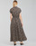 textil Dame Lange kjoler Betty London PARILLA Sort / Flerfarvet