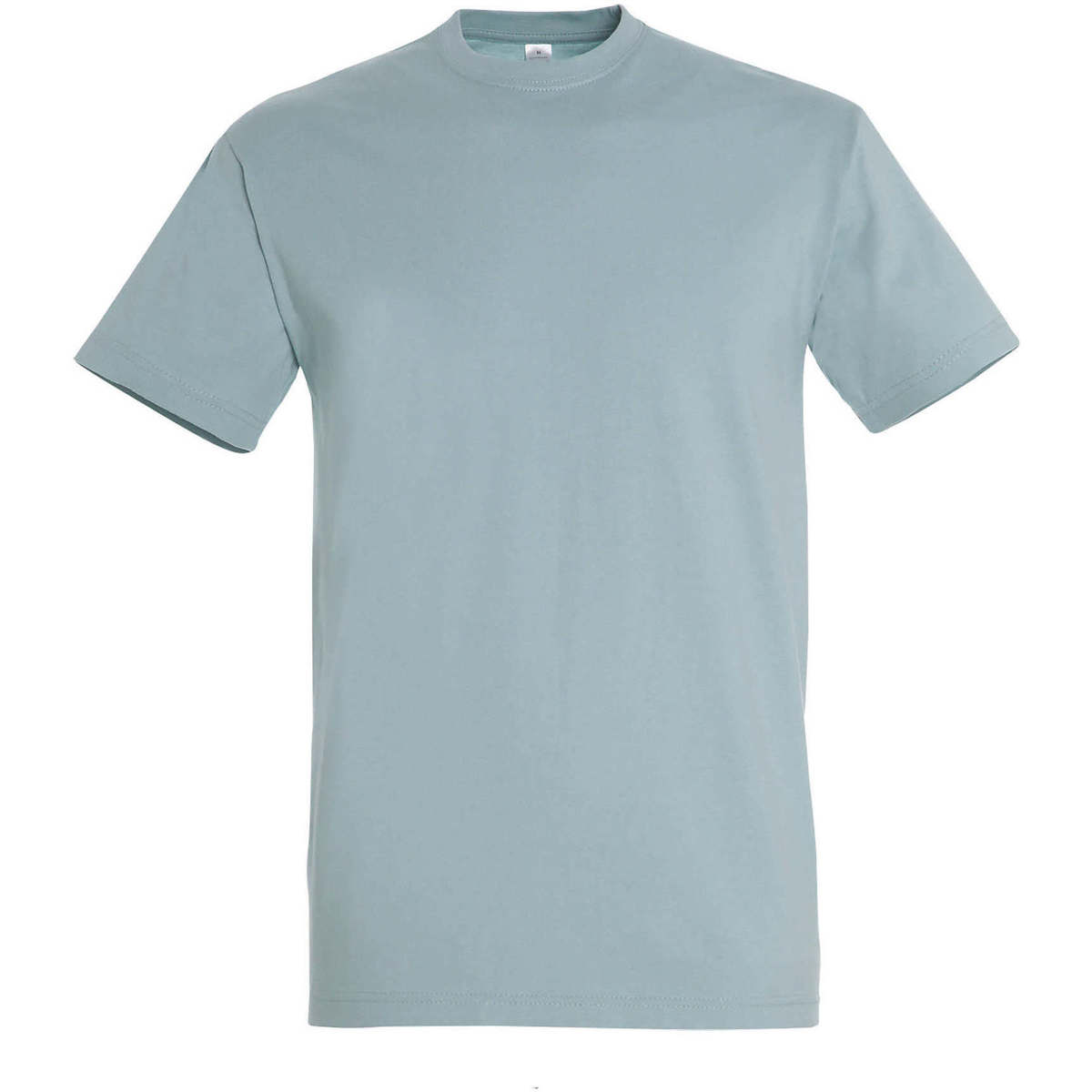 textil Dame T-shirts m. korte ærmer Sols IMPERIAL camiseta color azul glaciar Blå