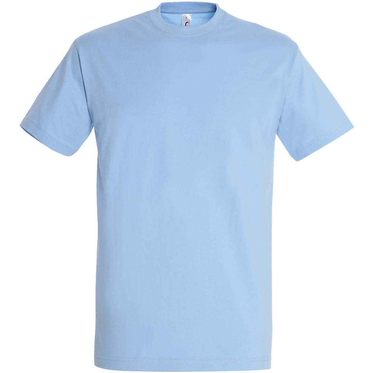 textil Dame T-shirts m. korte ærmer Sols IMPERIAL camiseta color Azul Cielo Blå