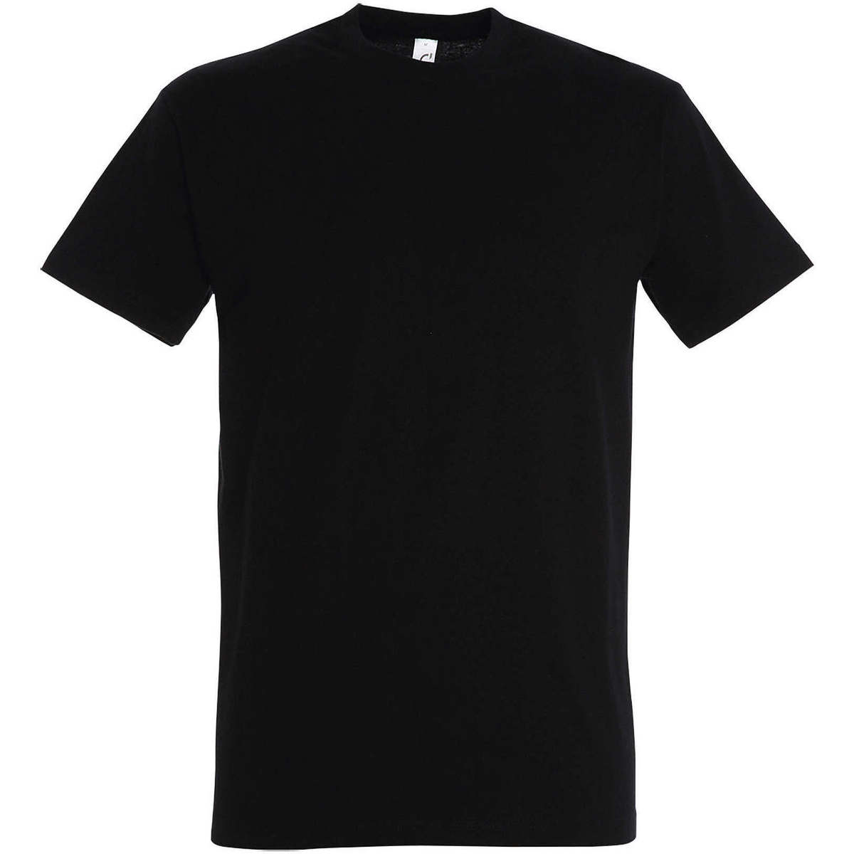 textil Dame T-shirts m. korte ærmer Sols IMPERIAL camiseta color Negro Profundo Sort