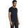 textil Herre T-shirts m. korte ærmer Sols Camiseta IMPERIAL FIT color French Marino Blå