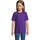 textil Børn T-shirts m. korte ærmer Sols Camista infantil color Morado Violet