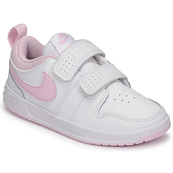 Sko Børn Lave sneakers Nike NIKE PICO 5 (PSV) Hvid / Pink
