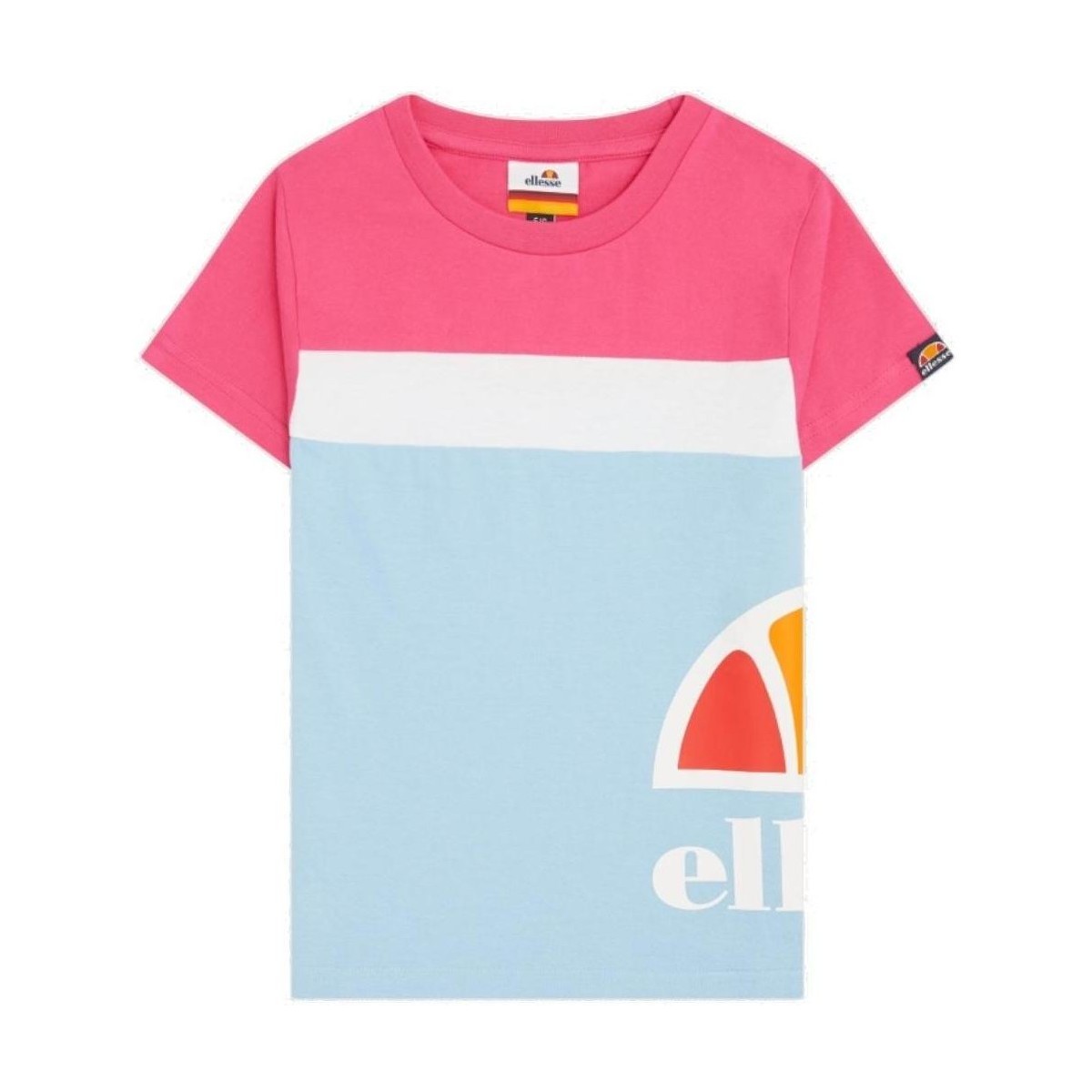 textil Pige T-shirts m. korte ærmer Ellesse  Blå