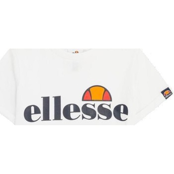 textil Pige T-shirts m. korte ærmer Ellesse  Hvid