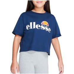 textil Pige T-shirts m. korte ærmer Ellesse  Blå