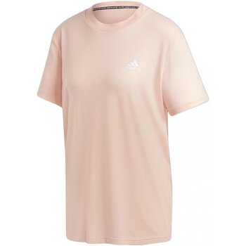 textil Dame T-shirts & poloer adidas Originals GH3800 W MH 3S SS TEE Pink
