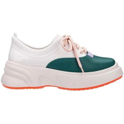 Sko Dame Sneakers Melissa Ugly Sneaker - Beige White Green Flerfarvet