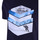 textil Herre T-shirts m. korte ærmer Bikkembergs C 7 001 76 E 1951 Blå